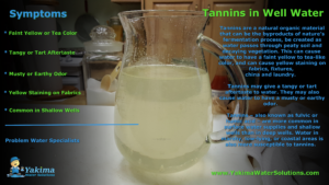 Tannin Solutions for Well Water by Yakima Water Solutions LLC 